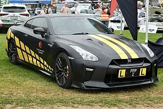 2017 Nissan GT-R: representative catalogue photo; trim and equipment may differ.