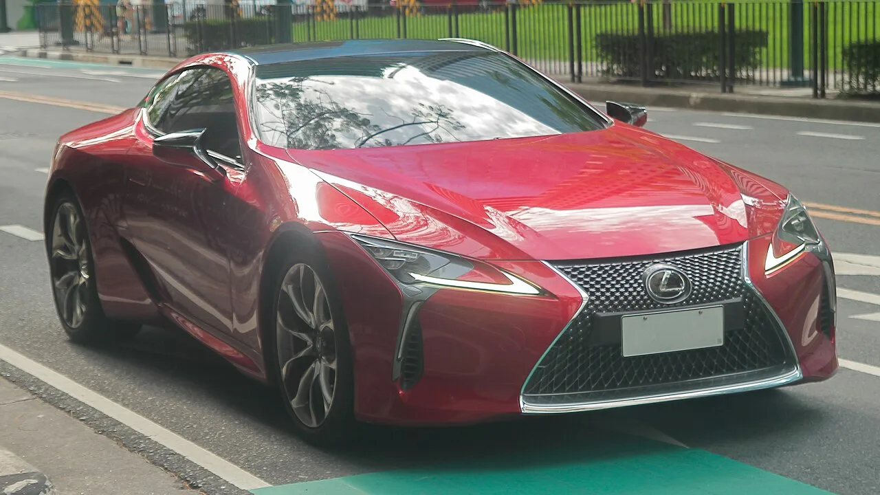 2022 Lexus LC500: representative catalogue photo; trim and equipment may differ.