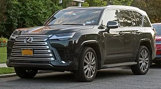 2024 Lexus LX: representative catalogue photo; trim and equipment may differ.