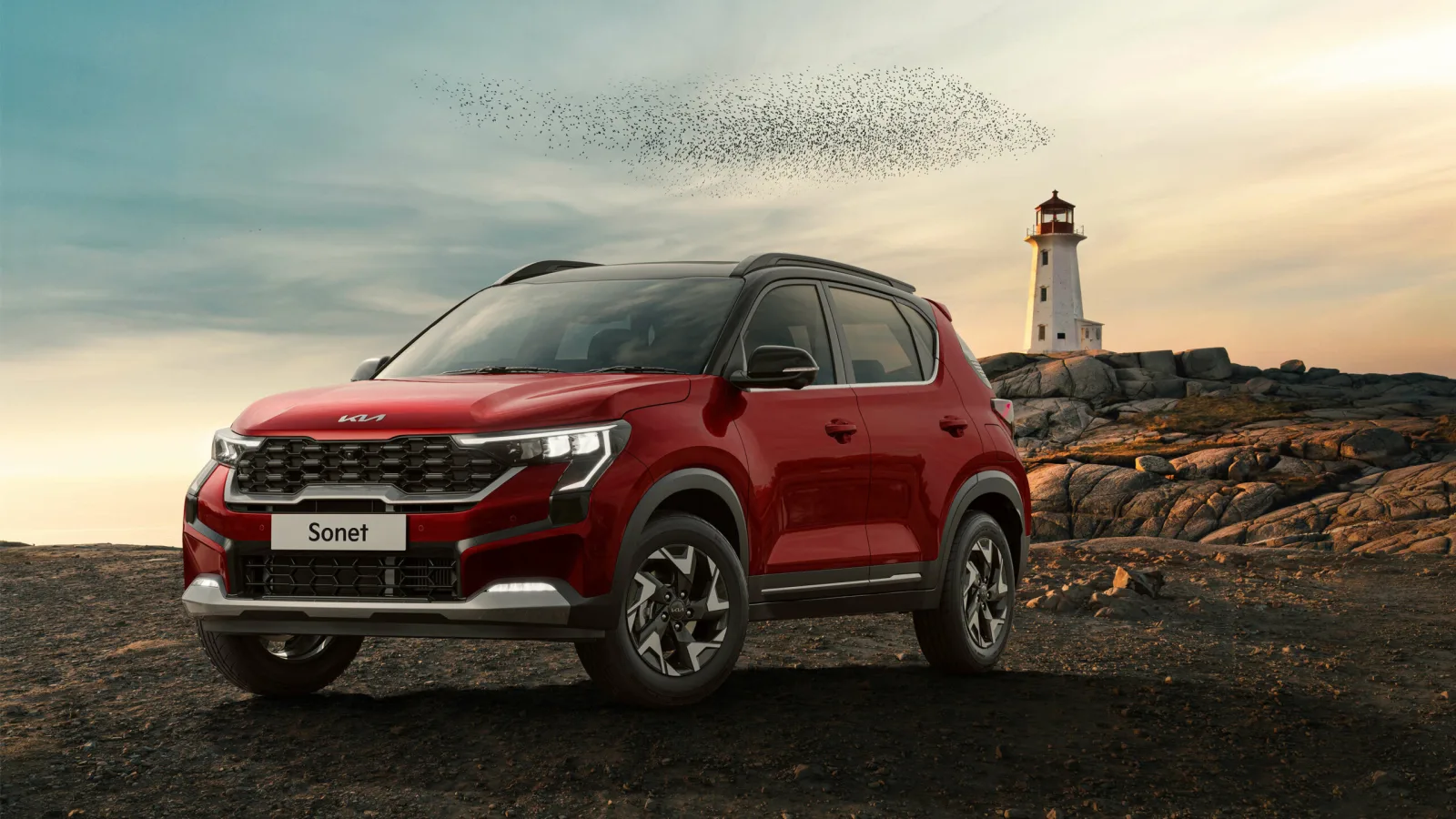 Kia Sonet — representative model photo; confirm local year and grade.
