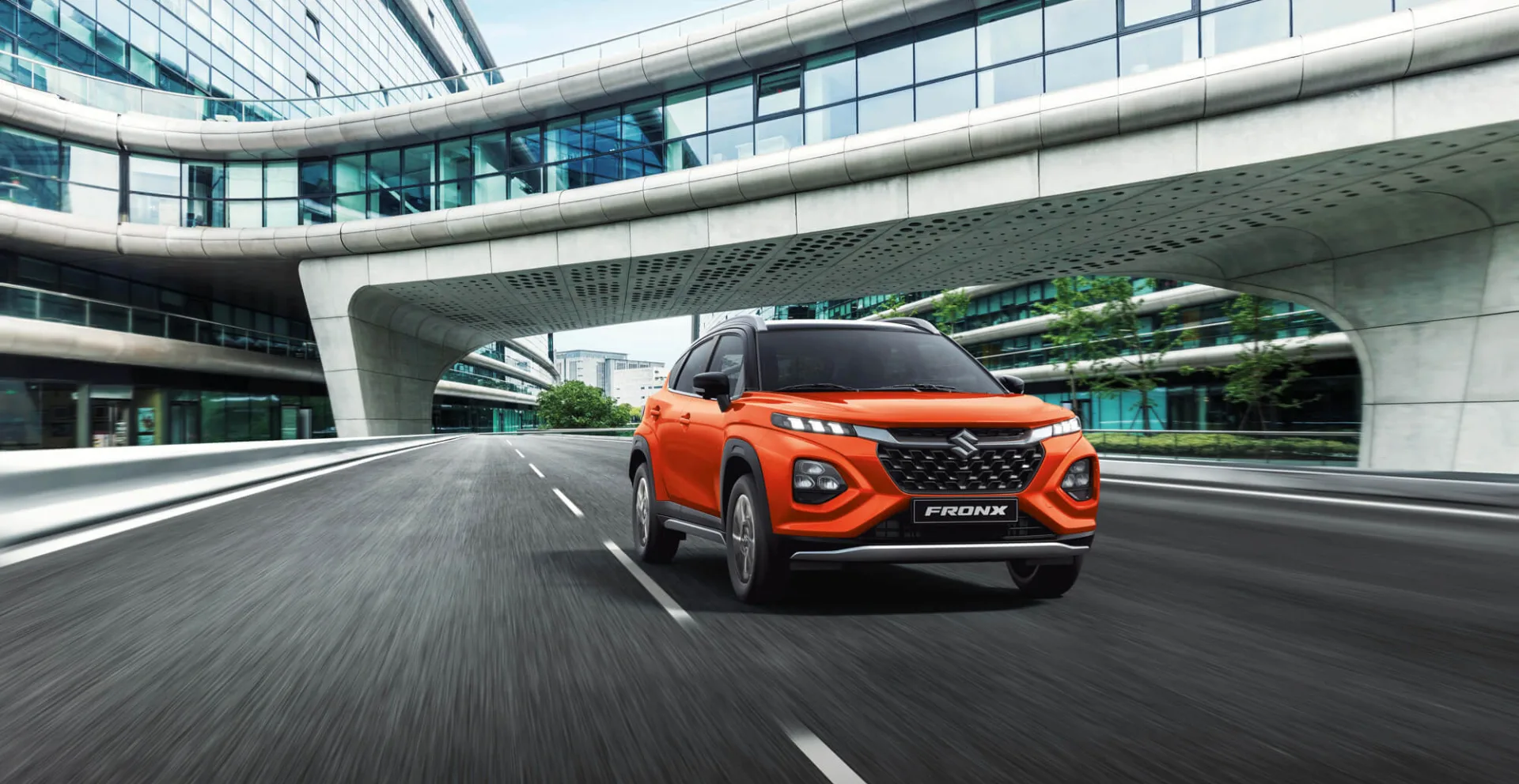 Suzuki Fronx: representative catalogue photography.