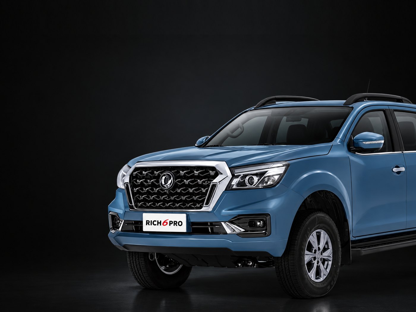 ZNA Rich 6 Pro Pickup — Dongfeng Jamaica/Bert’s Automotive. Dealer model imagery; confirm local colours and equipment.