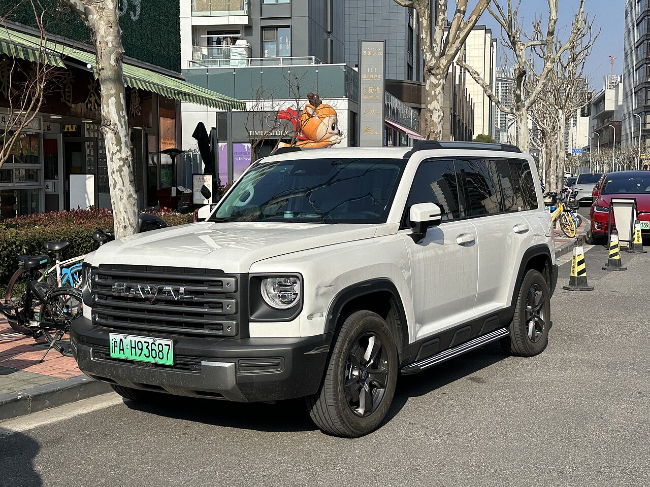 Chinese-market Haval Menglong/Raptor family reference photo. Earlier exterior shown; final 2027 Jamaican trim, styling and equipment are unconfirmed. Photo: JustAnotherCarDesigner / CC0.