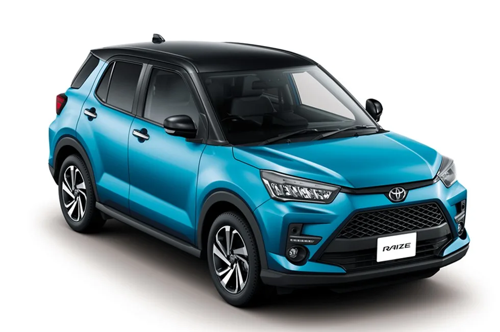 Toyota Raize — representative model photo; confirm local year and grade.